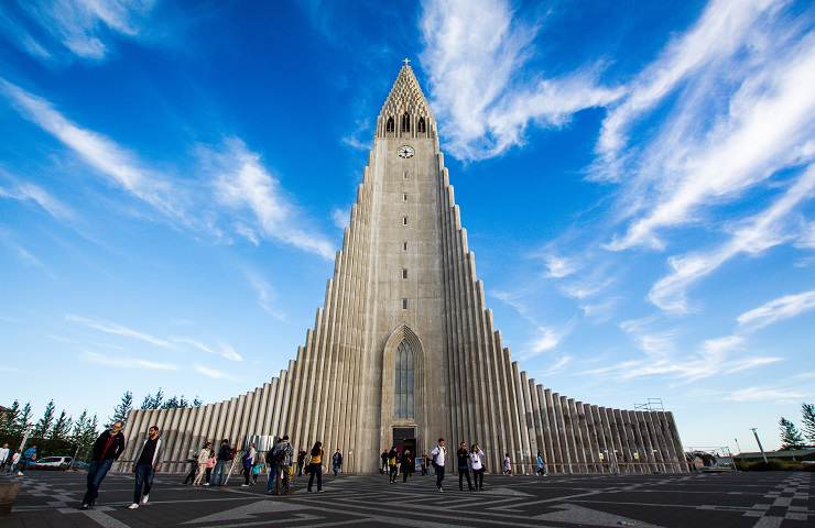 Hallgrimskirkja a Reykjavik