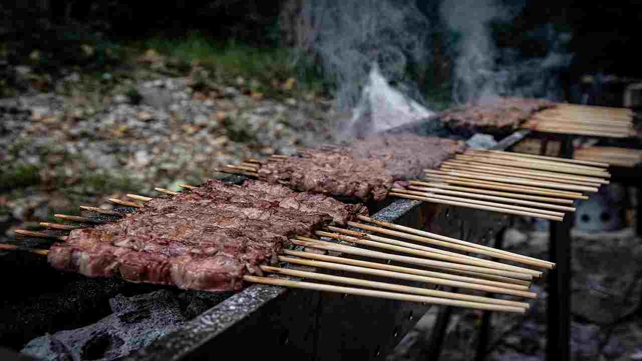 Gli arrosticini in Abruzzo