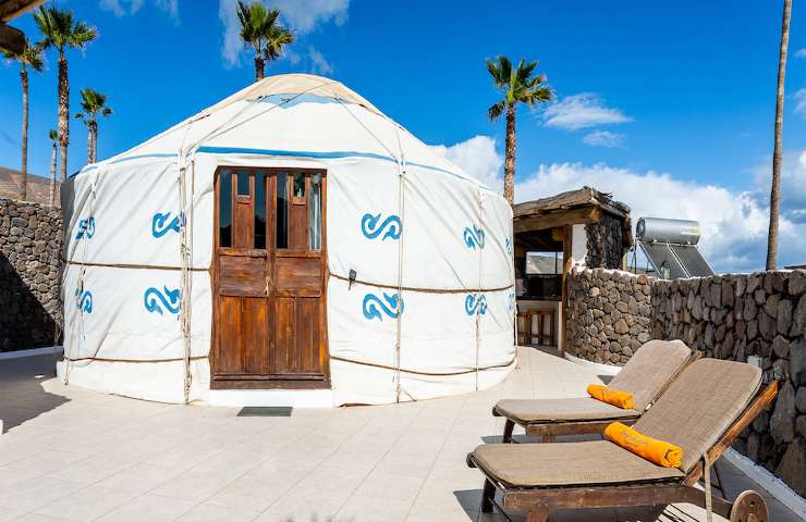 Glamping Eco Luxury Yurt Suite