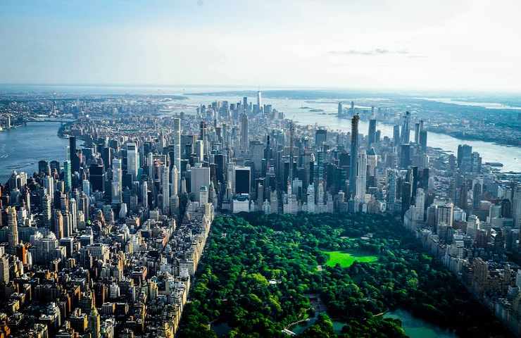 Grattacieli e Central Park