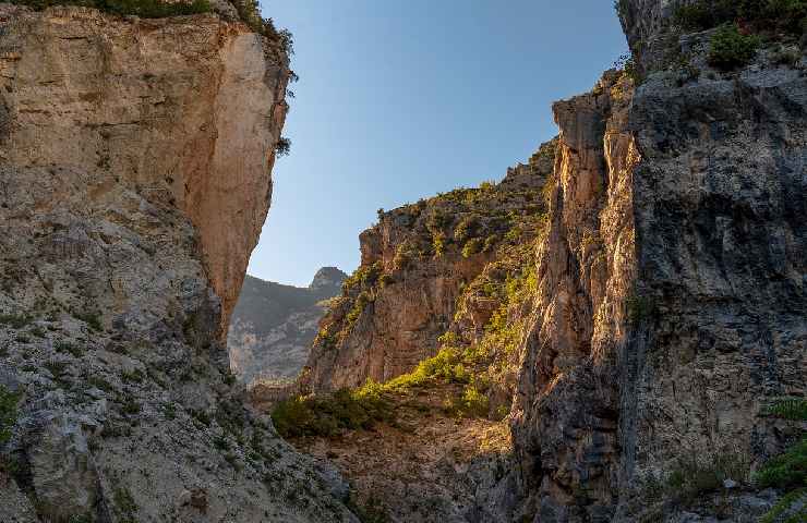 Canyon in provincia di Chieti, Abruzzo