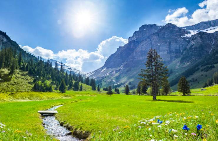 Montagna in primavera