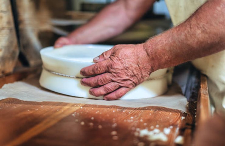 Produzione del formaggio