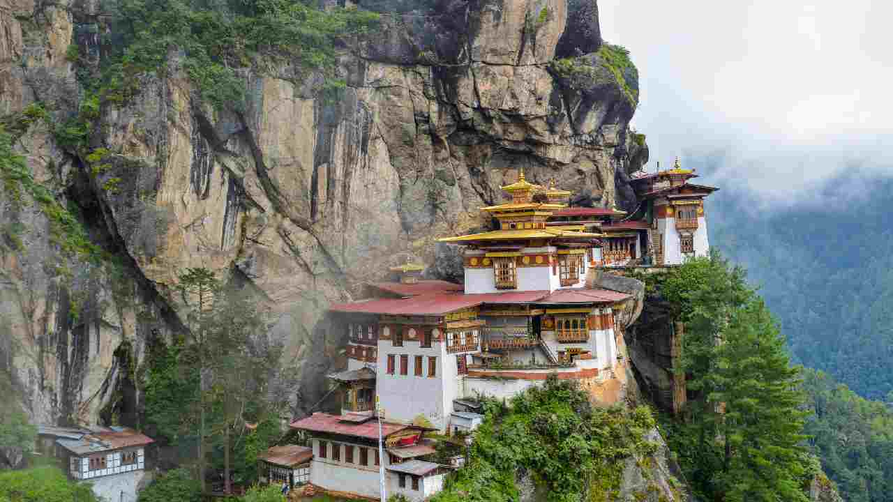 Villaggio in Bhutan