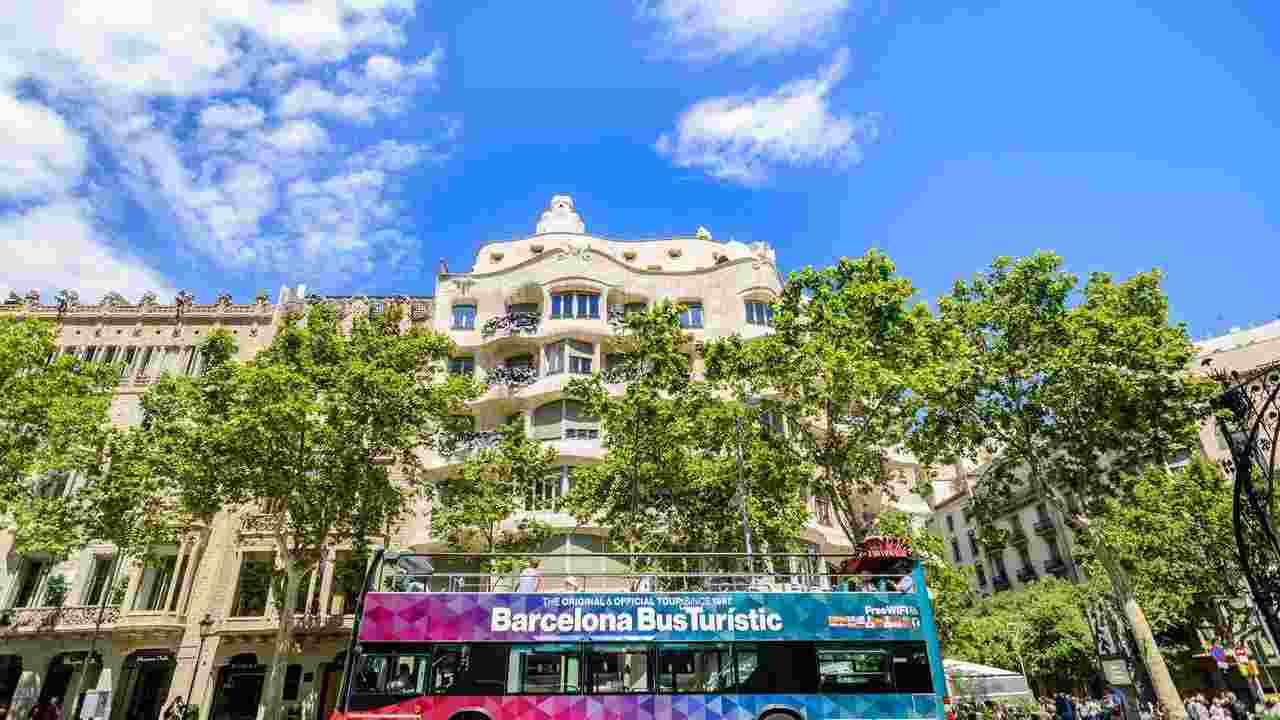 Autobus Citysightseeing a Barcellona