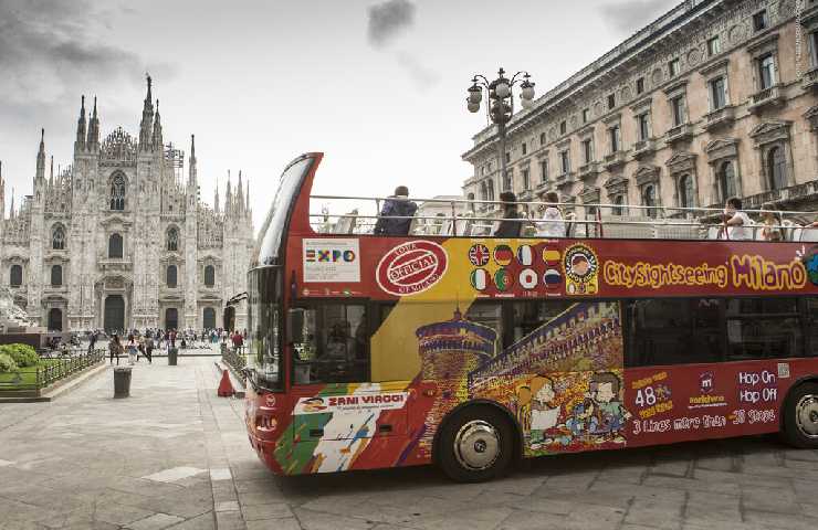 Autobus Citysightseeing a Milano