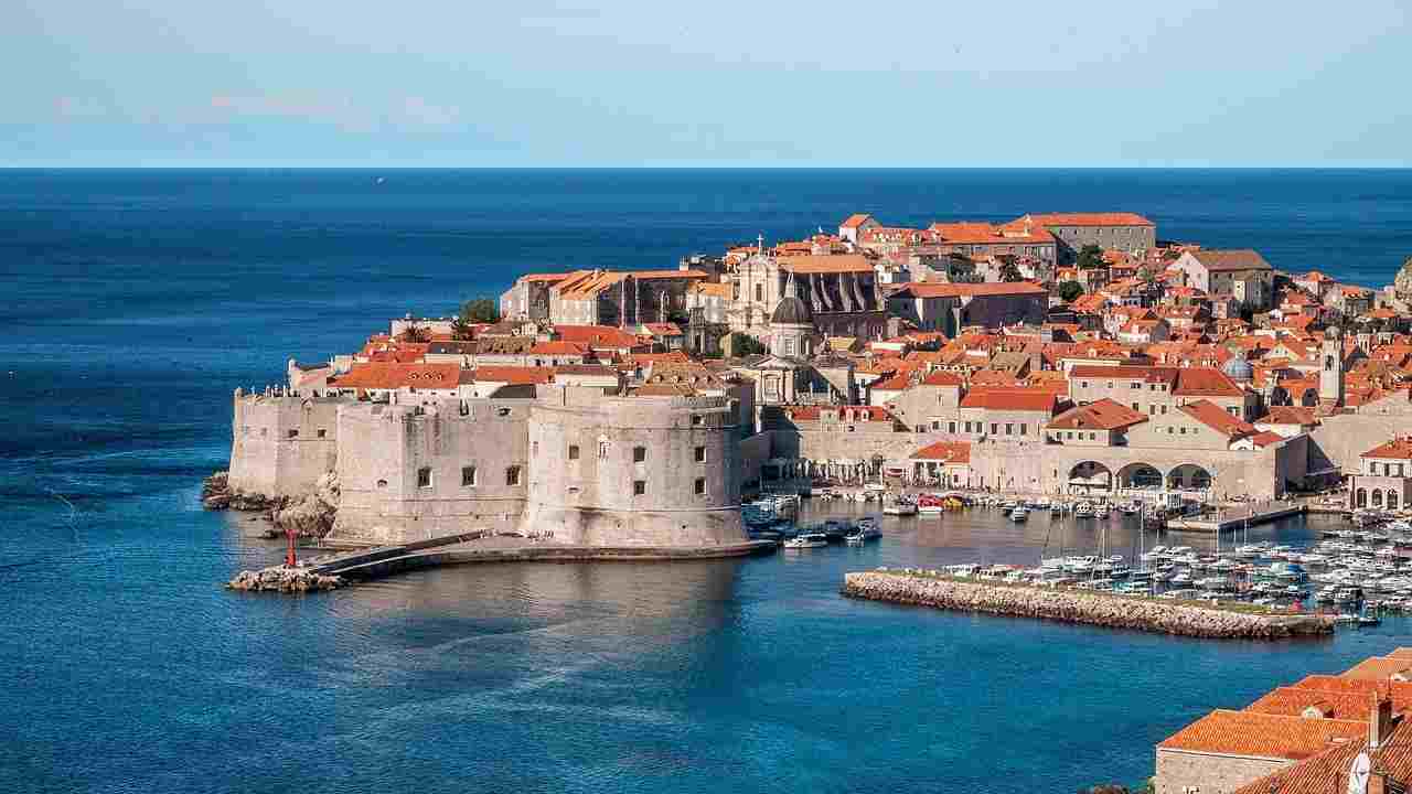 Dubrovnik, città della Croazia