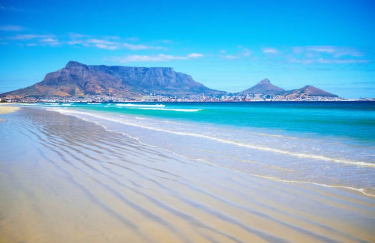 Spiaggia a Città del Capo