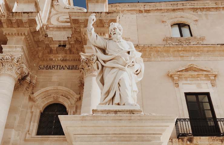 Statua del Duomo di Siracusa