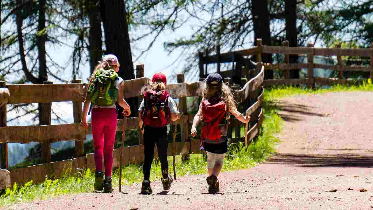 Trekking con i bambini