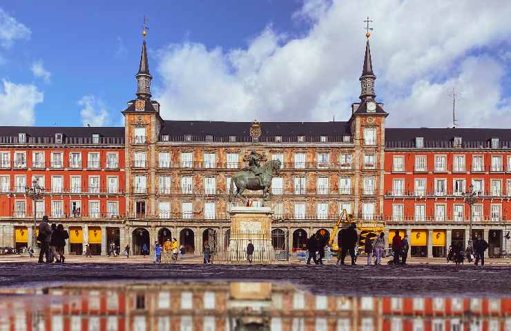 Plaza Major di Madrid, Spagna