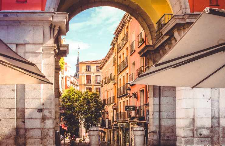 per le strade di Madrid