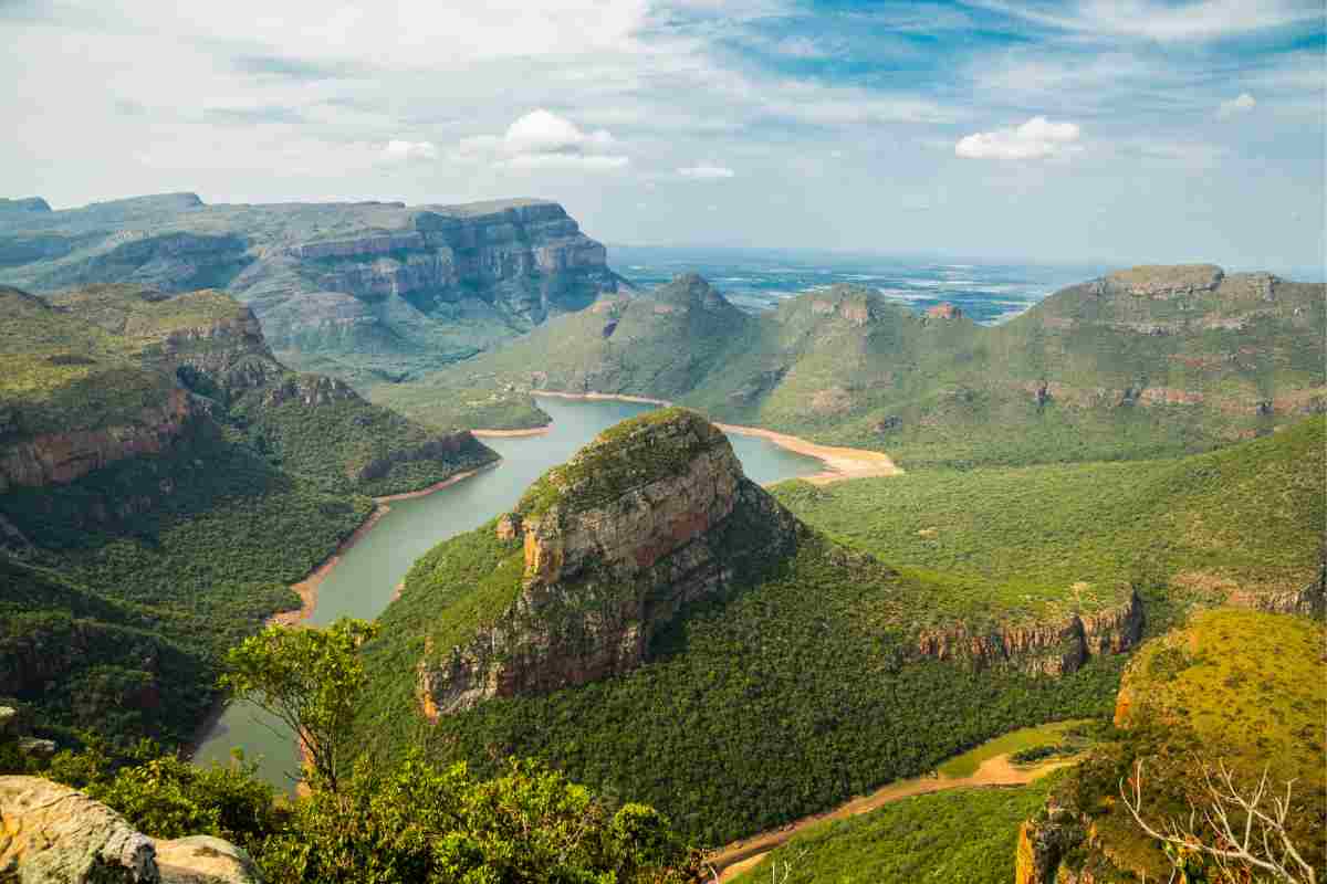 Paesaggio in Sudafrica