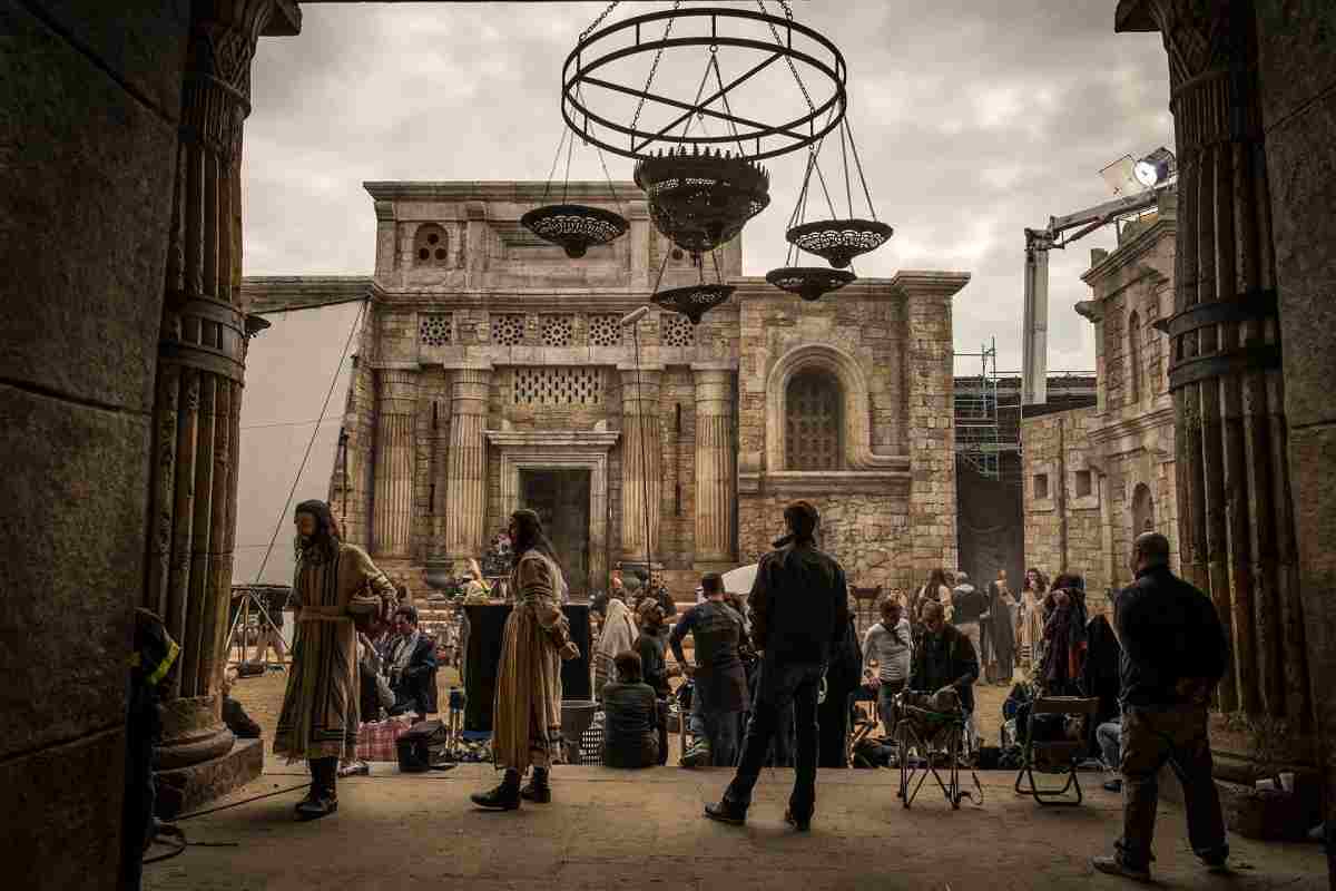 Gli studi cinematografici di Cinecittà a Roma