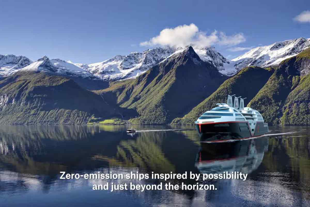 la nave da crociera a emissioni zero Sea Zero
