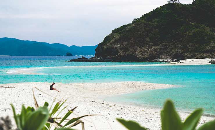 spiagge tropicali in giappone