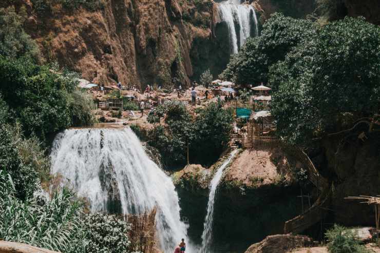 Cascate di Ouzoud in Marocco, una delle oasi più belle del Paese