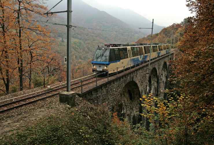 Il tour del treno del foliage