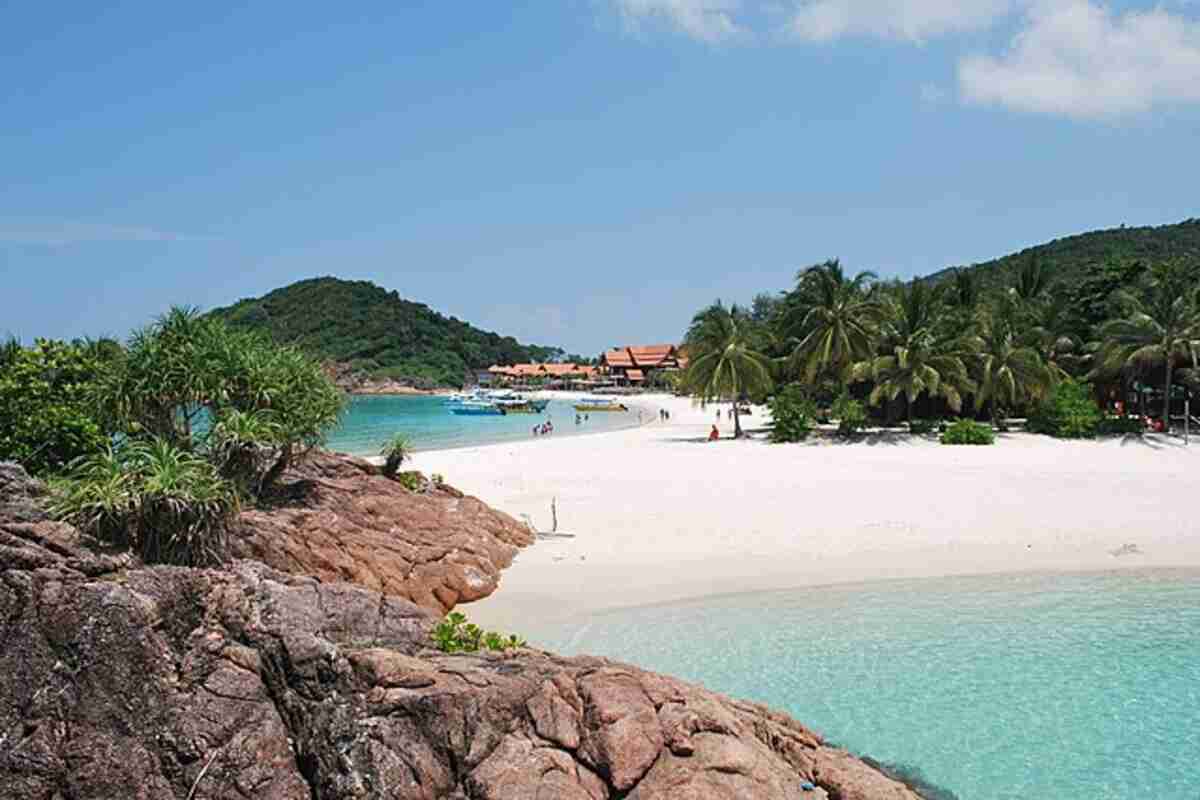 Redang spiaggia e mare dell'isola