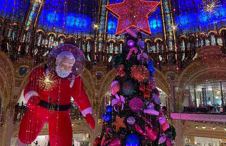 Albero di natale delle galeries lafayette