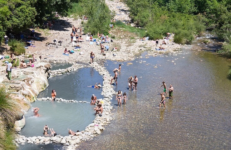 Toscana: le sorgenti termali libere dove fare il bagno in inverno