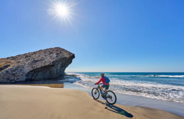 In bicicletta a Costa Almeria